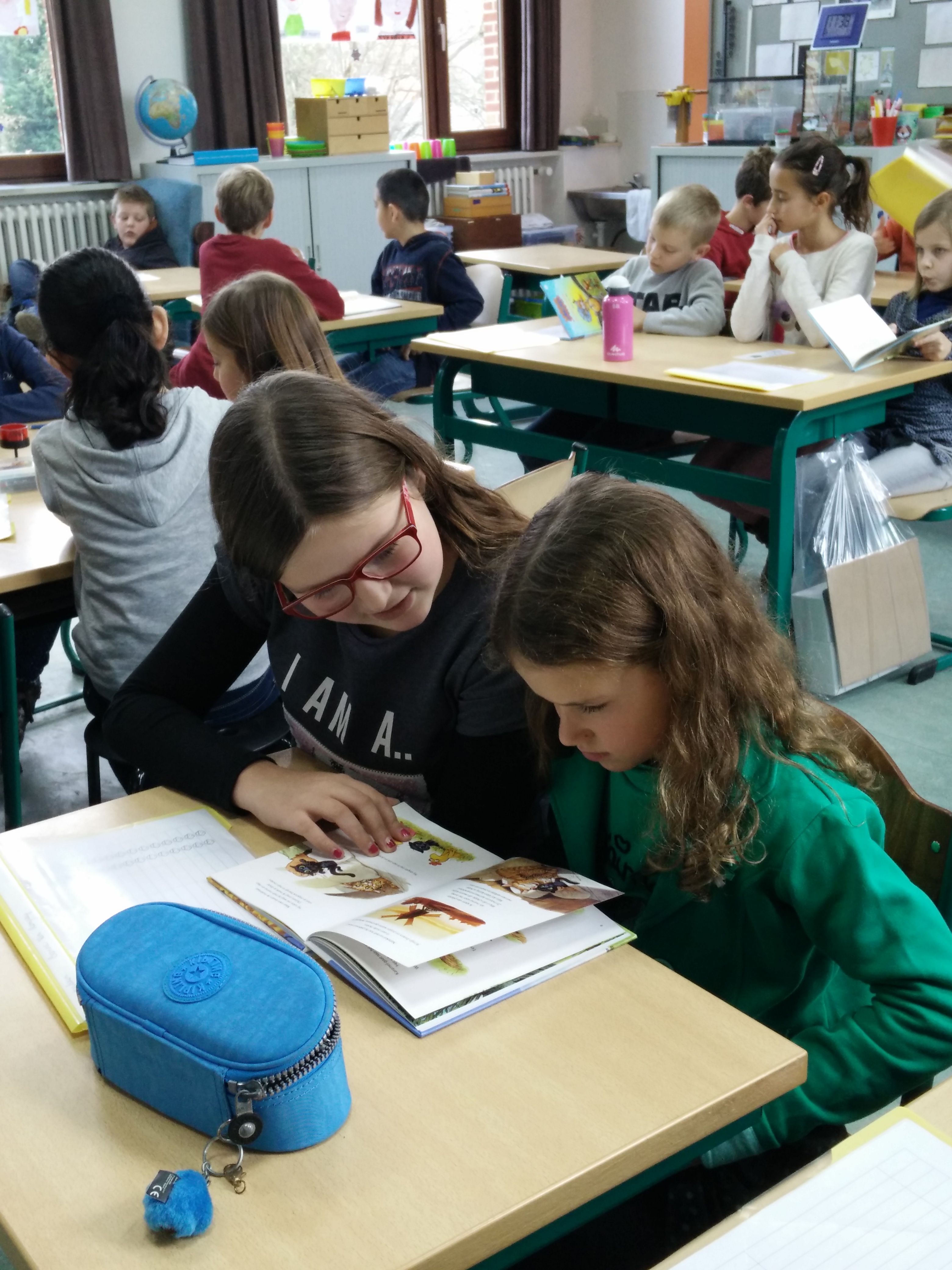 Tutorlezen met 3a en 5b                               16 december 2016